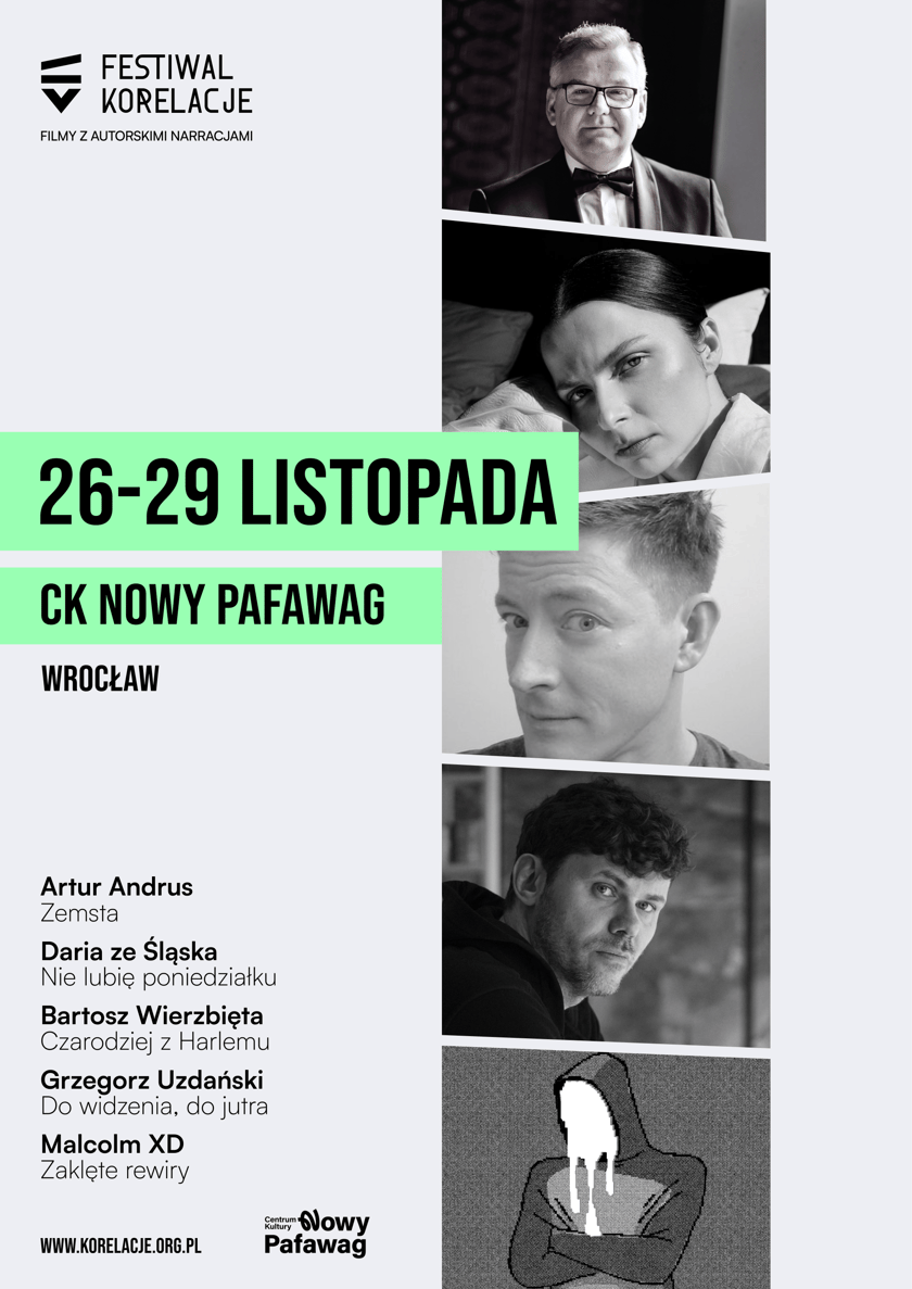 Festiwal Korelacje - plakat