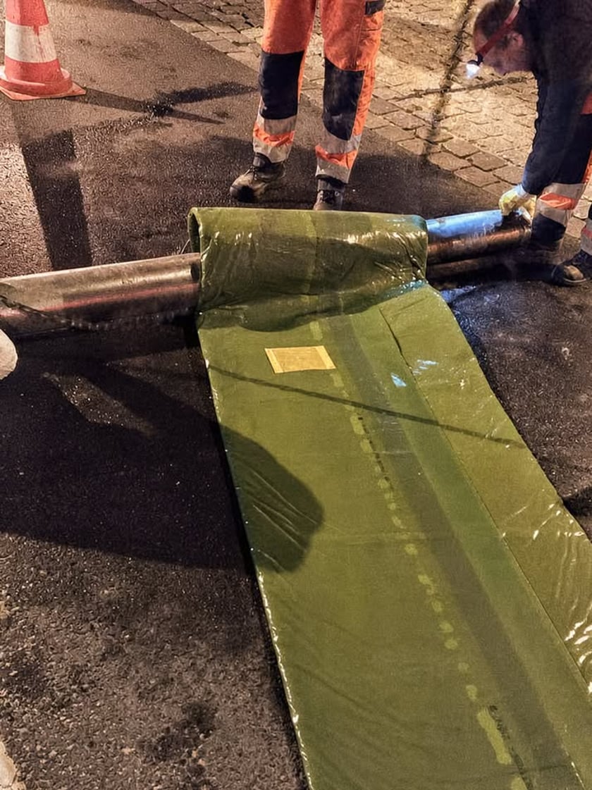 Remont kanalizacji sanitarnej w ul. Świeradowskiej na Gaju