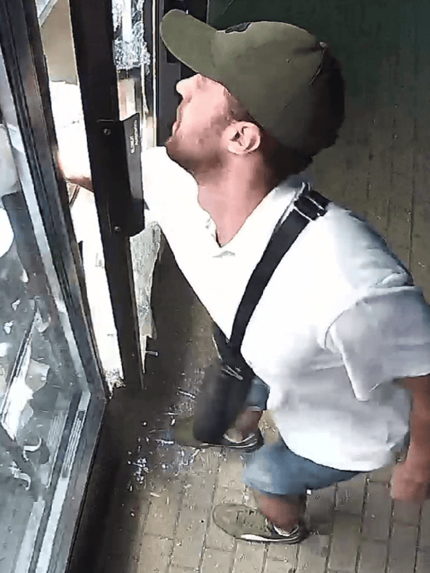 Poszukiwany przez policję mężczyzna podejrzewany o niszczenie kwiatomatów i kradzieże kwiatów