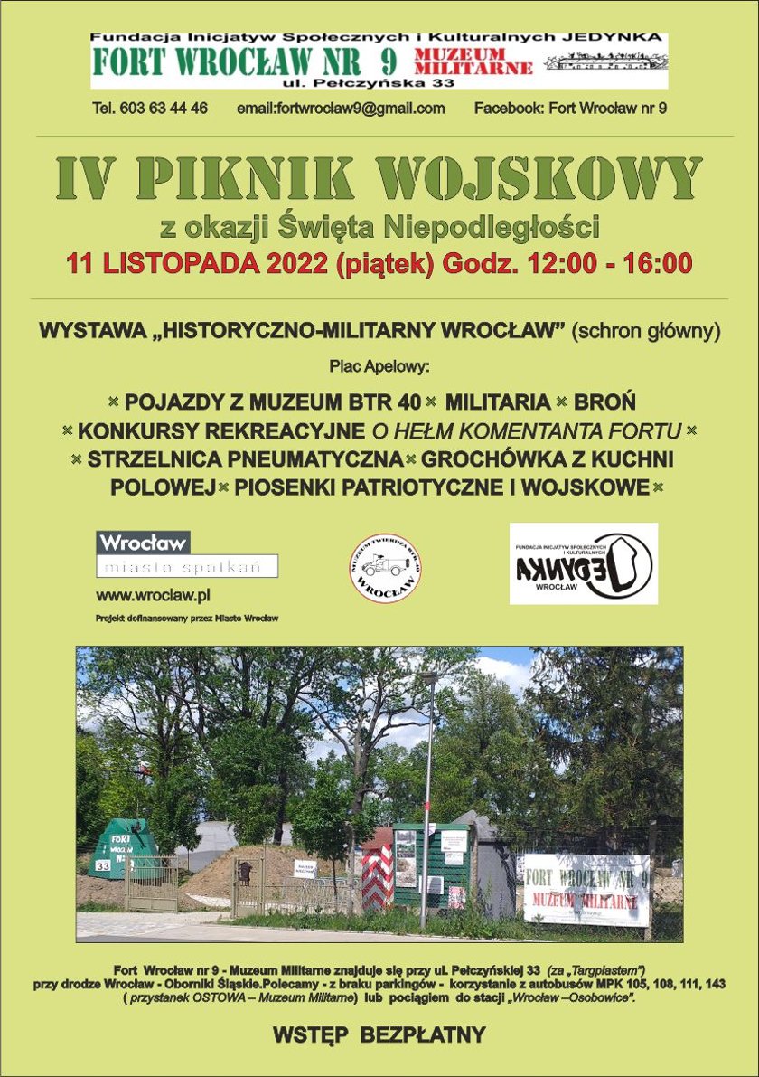 IV Rekreacyjny Piknik Wojskowy w Forcie Piechoty przy ul. Pełczyńskiej