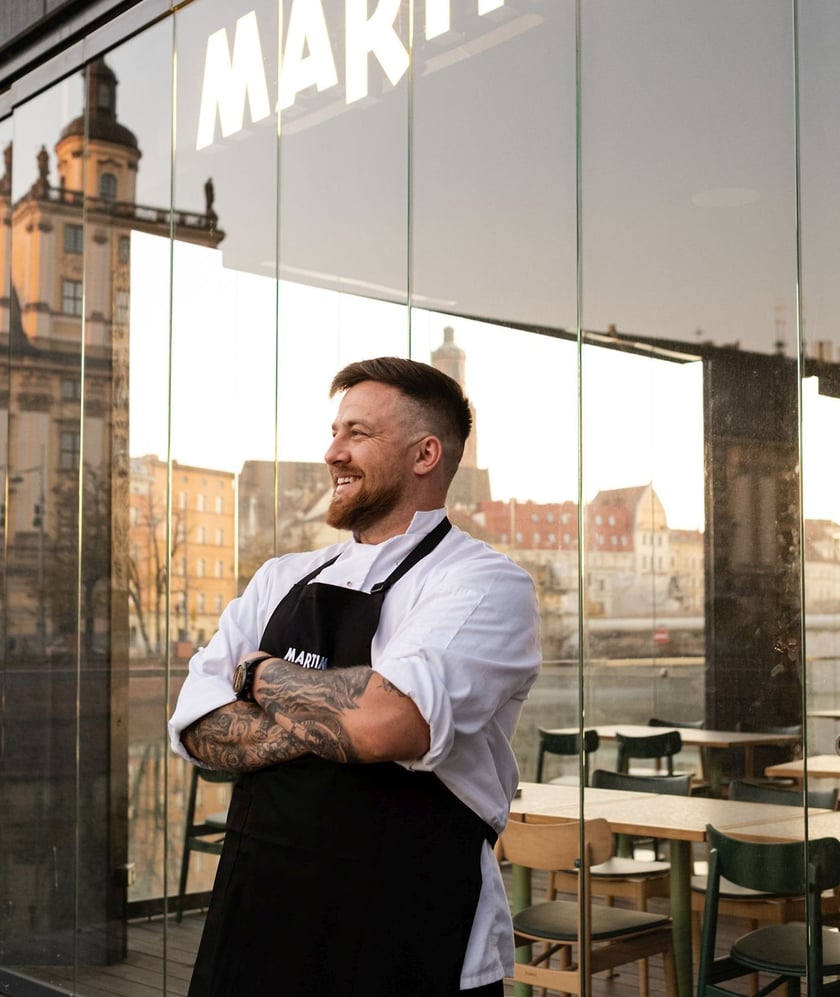 Marcin Jenczelewski, szef kuchni restauracji Martim