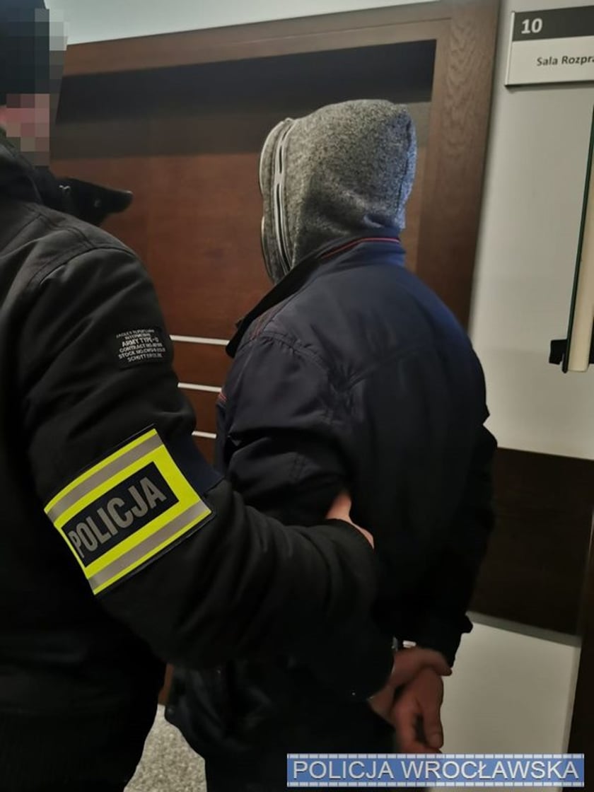 Jeden z zatrzymanych mężczyzn