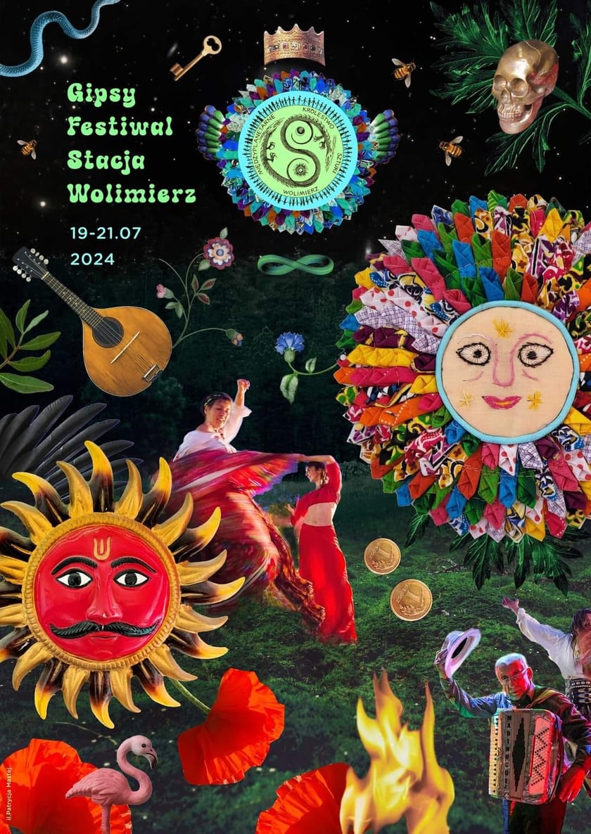 Gipsy Festiwal w Wolimierzu, plakat imprezy