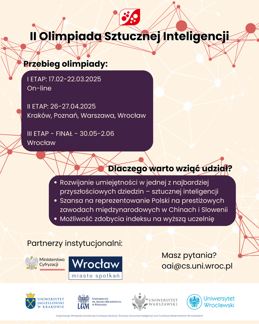 Plakat promujący wydarzenie