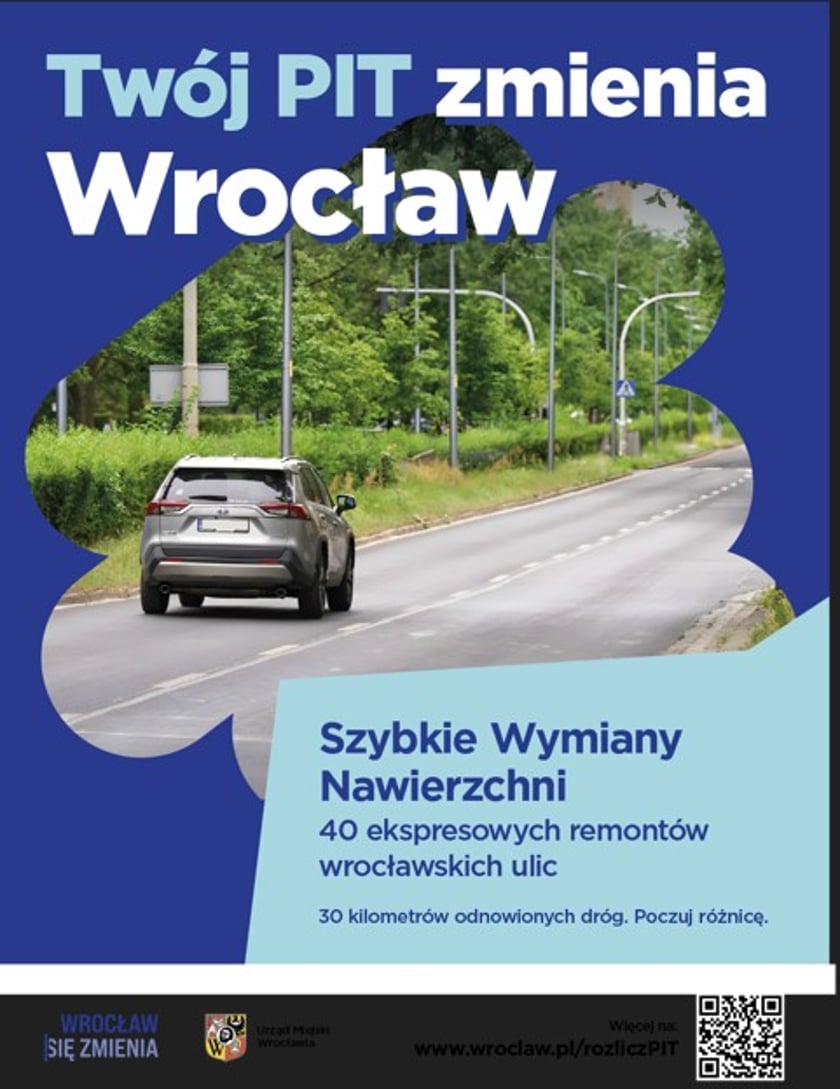 Grafika kampanii Wrocław się zmienia