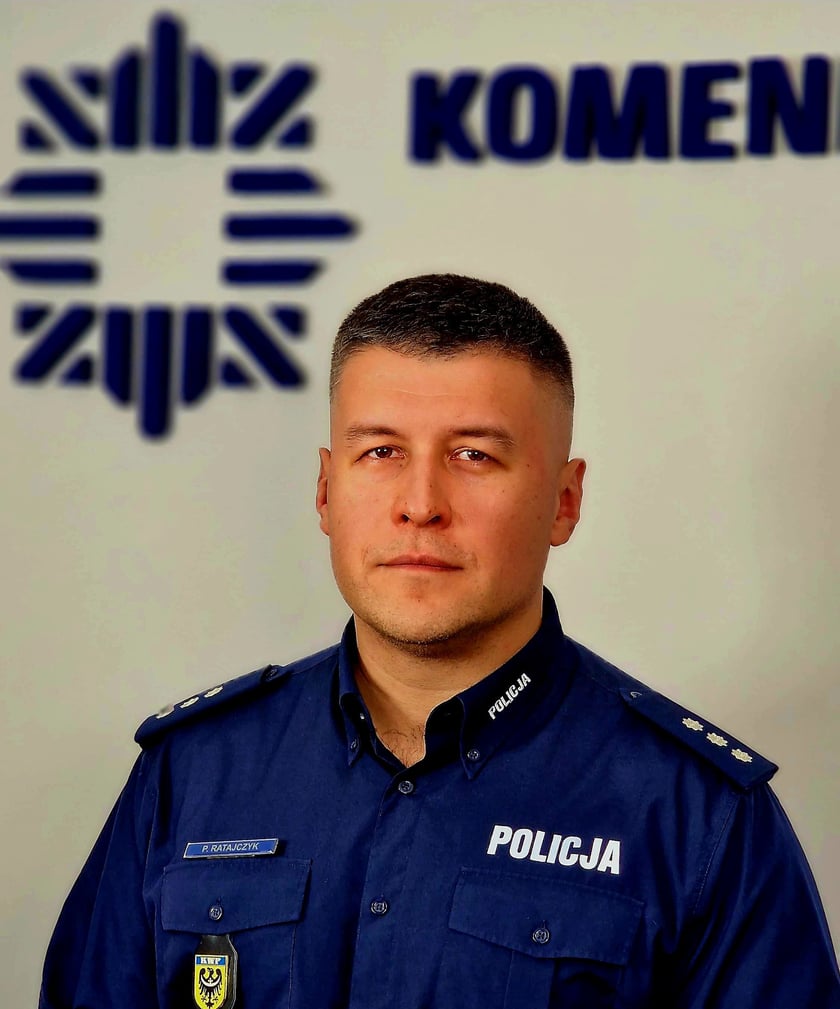 kom. Przemysław Ratajczyk, KWP we Wrocławiu