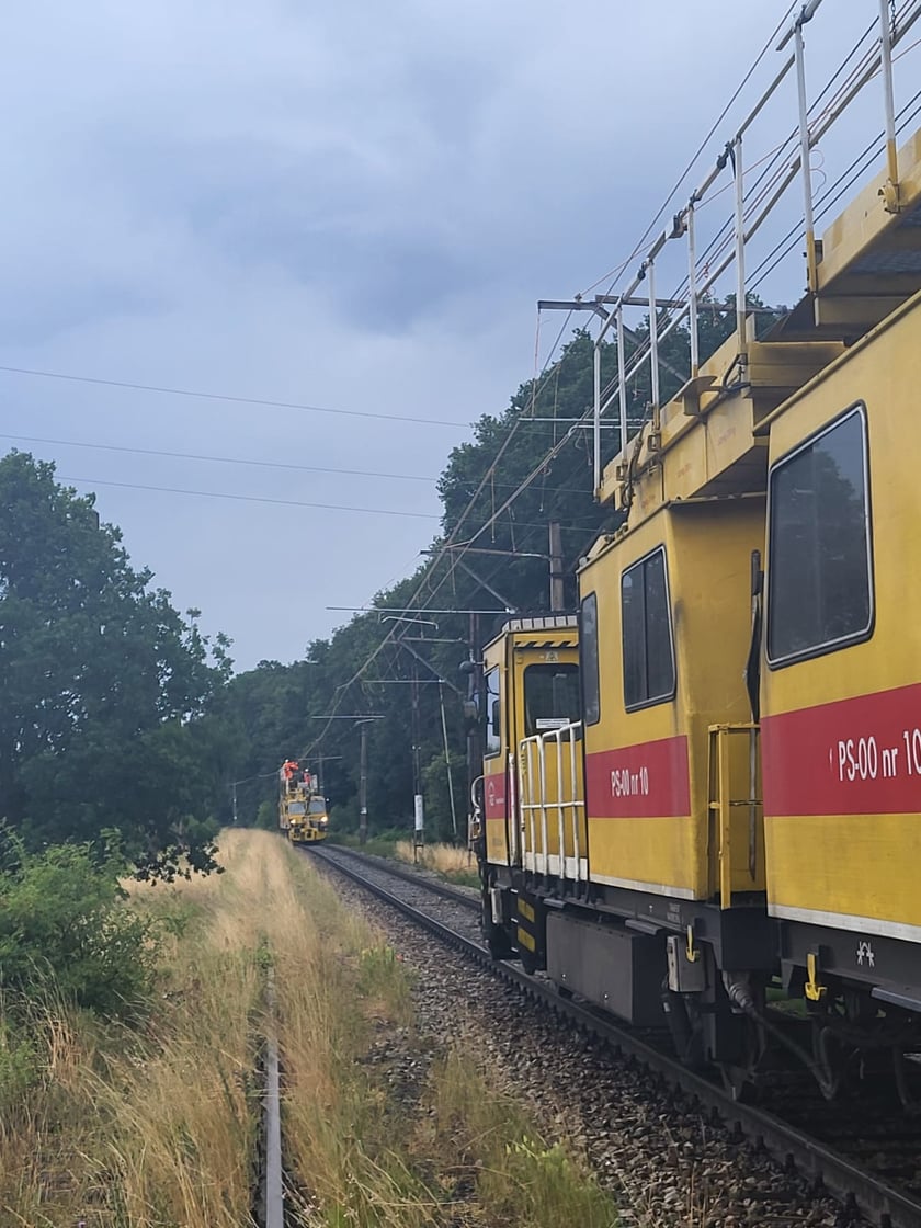 Awaria na ważnej trasie kolejowej Wrocław – Zielona Góra – Szczecin
