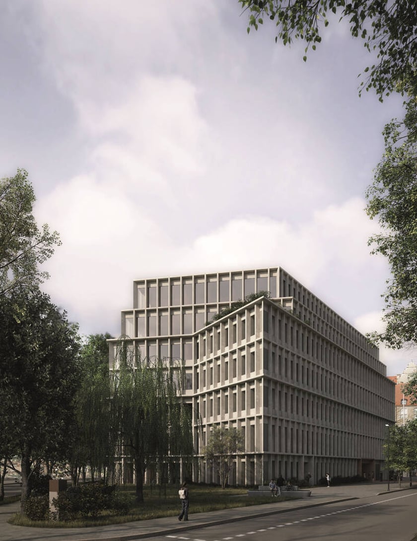 Wizualizacja Centrum Technologii Medycznych PWr