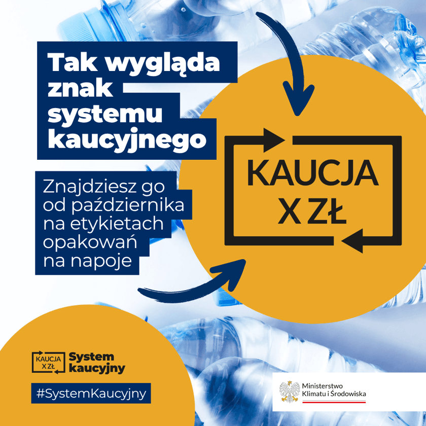 <p>Tak wygląda znak kaucyjny - opakowania z tym znakiem objęte są więc kaucją</p>