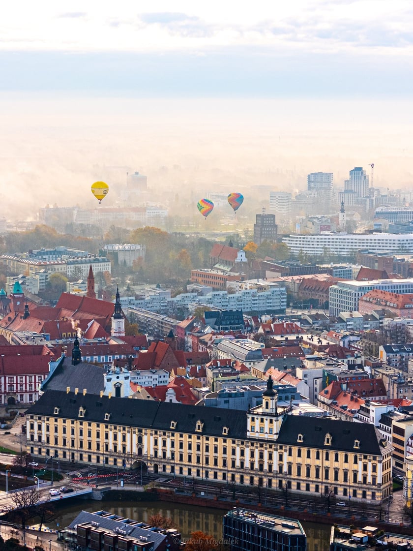 Wrocław z drona