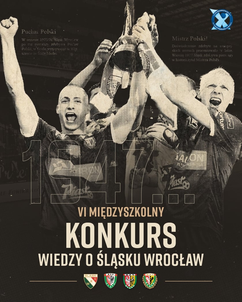 VI Konkurs Wiedzy o Śląsku Wrocław dla dzieci i młodzieży - plakat