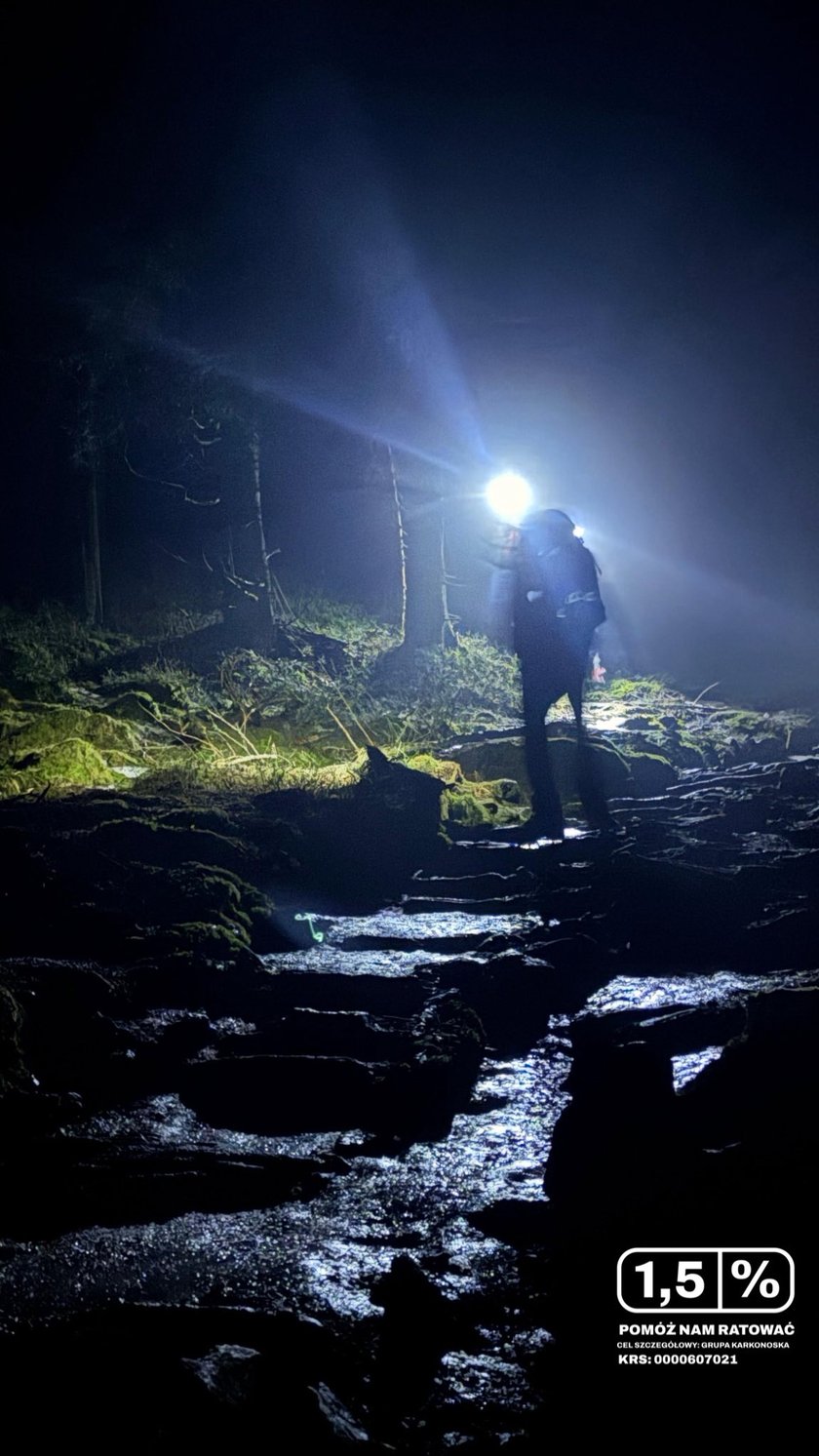 Akcja ratunkowa w Karkonoszach