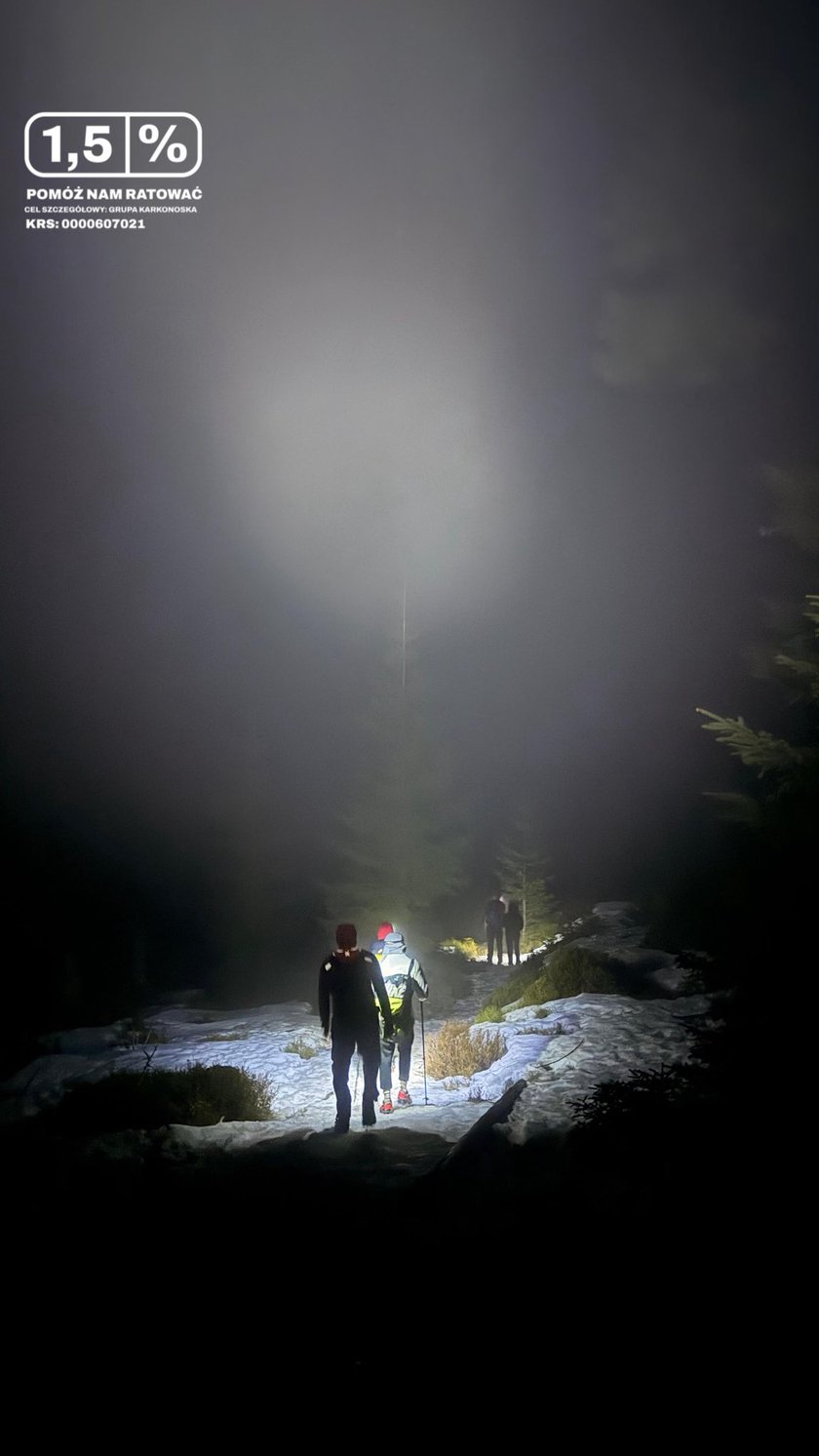 Akcja ratunkowa w Karkonoszach