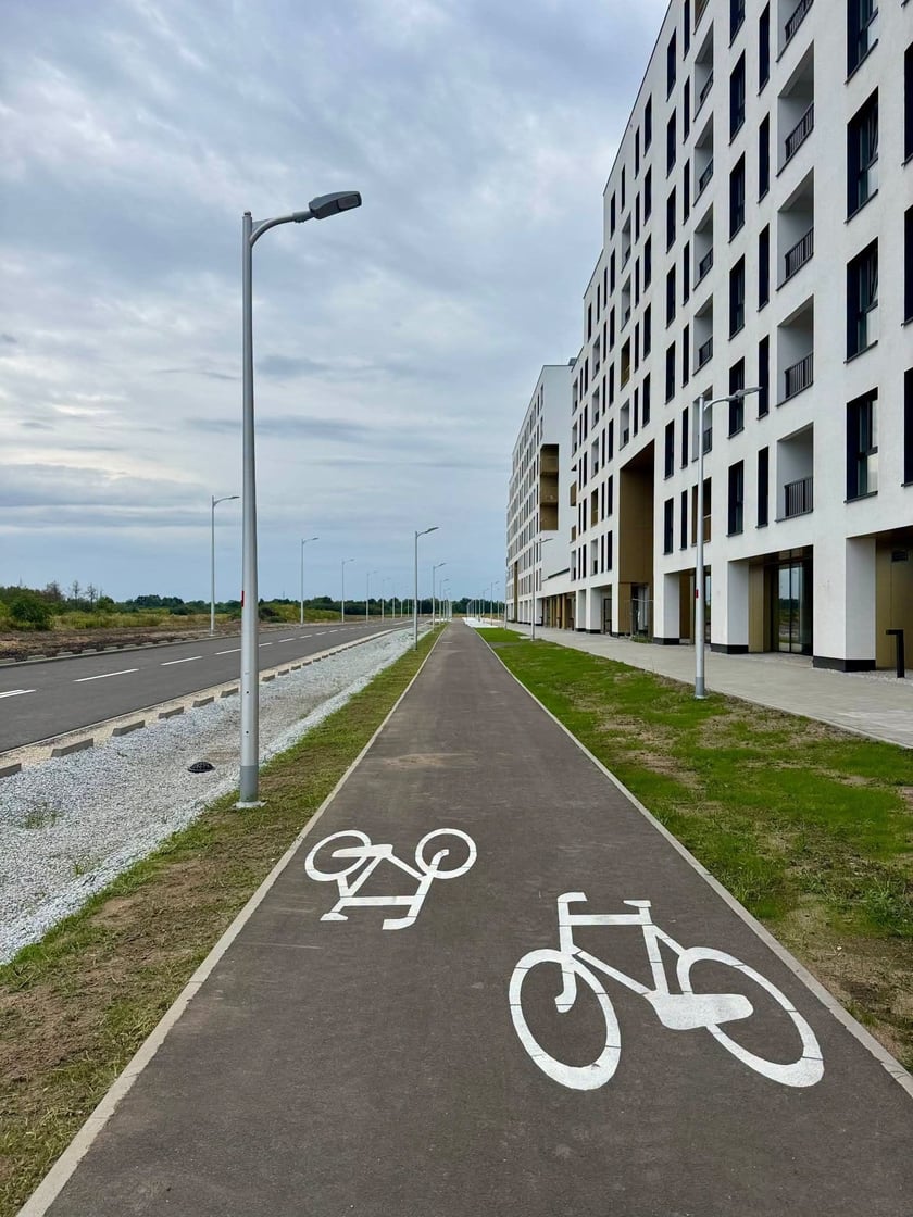 Powiększ obraz: <p>Prace przy Al. Architekt&oacute;w</p>