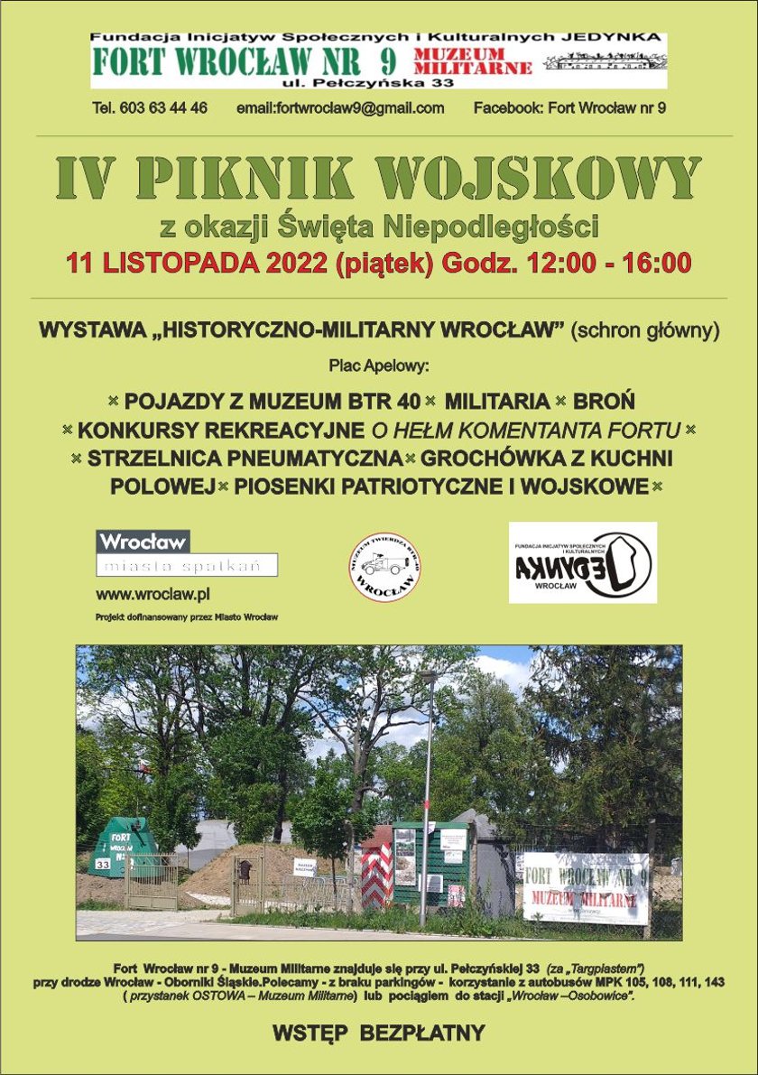 Powiększ obraz: IV Rekreacyjny Piknik Wojskowy w Forcie Piechoty przy ul. Pełczyńskiej