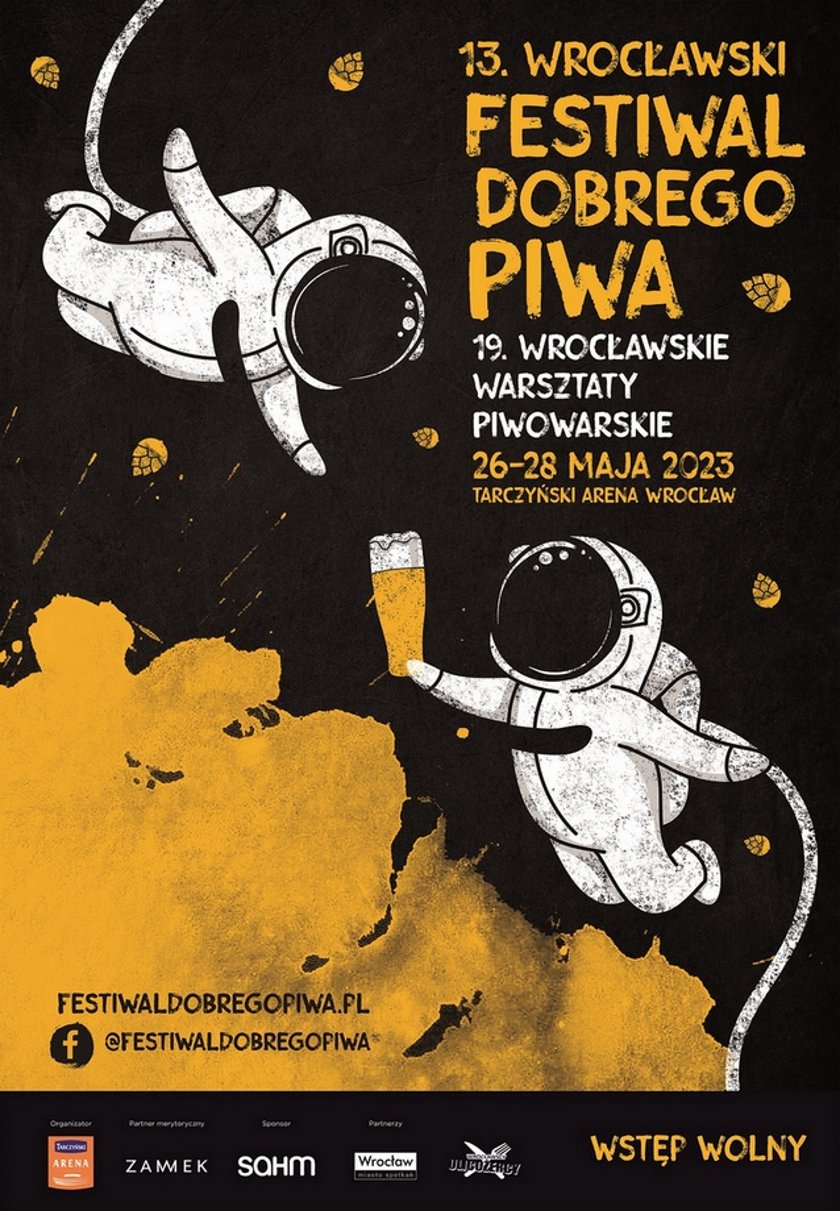 Powiększ obraz: Wrocławski Festiwal Dobrego Piwa - plakat 13. edycji
