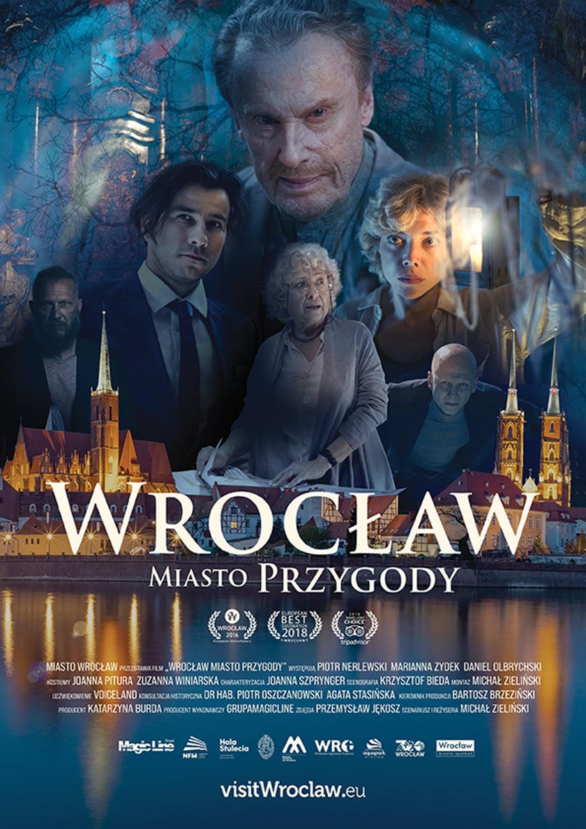 Powiększ obraz: Wrocław Miasto Przygody_plakat