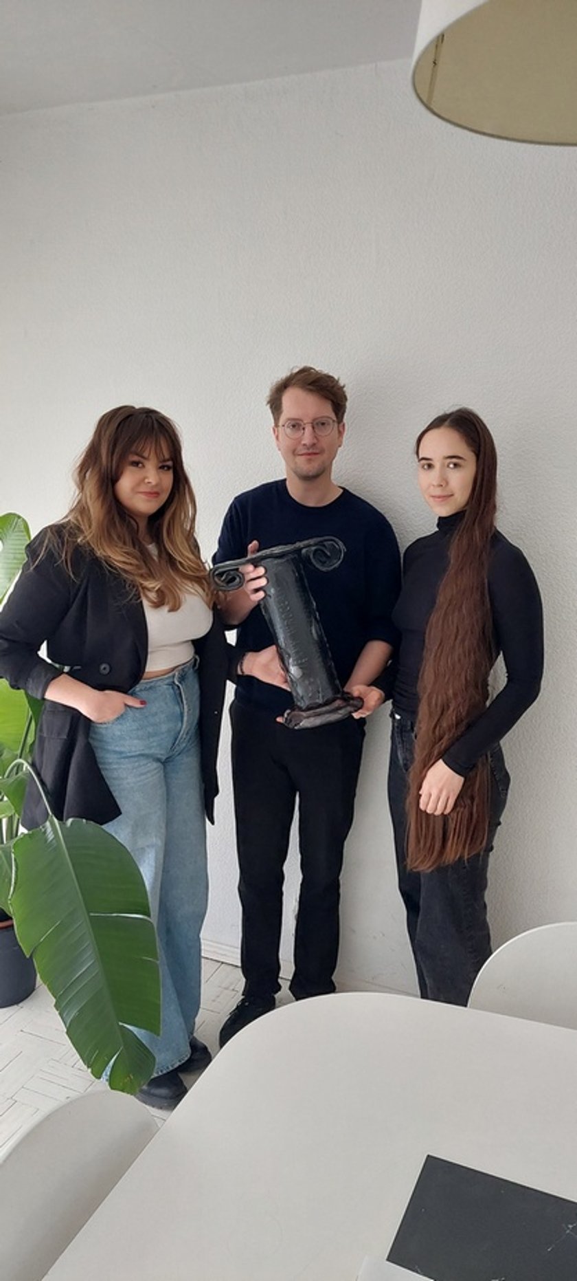 Powiększ obraz: Od lewej: Agata Reczkowska, Konrad Mierzwa, Monika Tomaszewska - architekci z PAG Sp. z o. o.