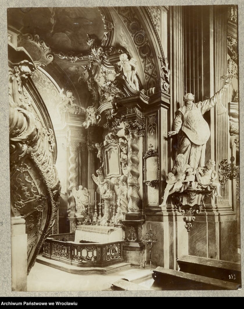 Powiększ obraz: Kościół Uniwersytecki we Wrocławiu, lata 1890-1930