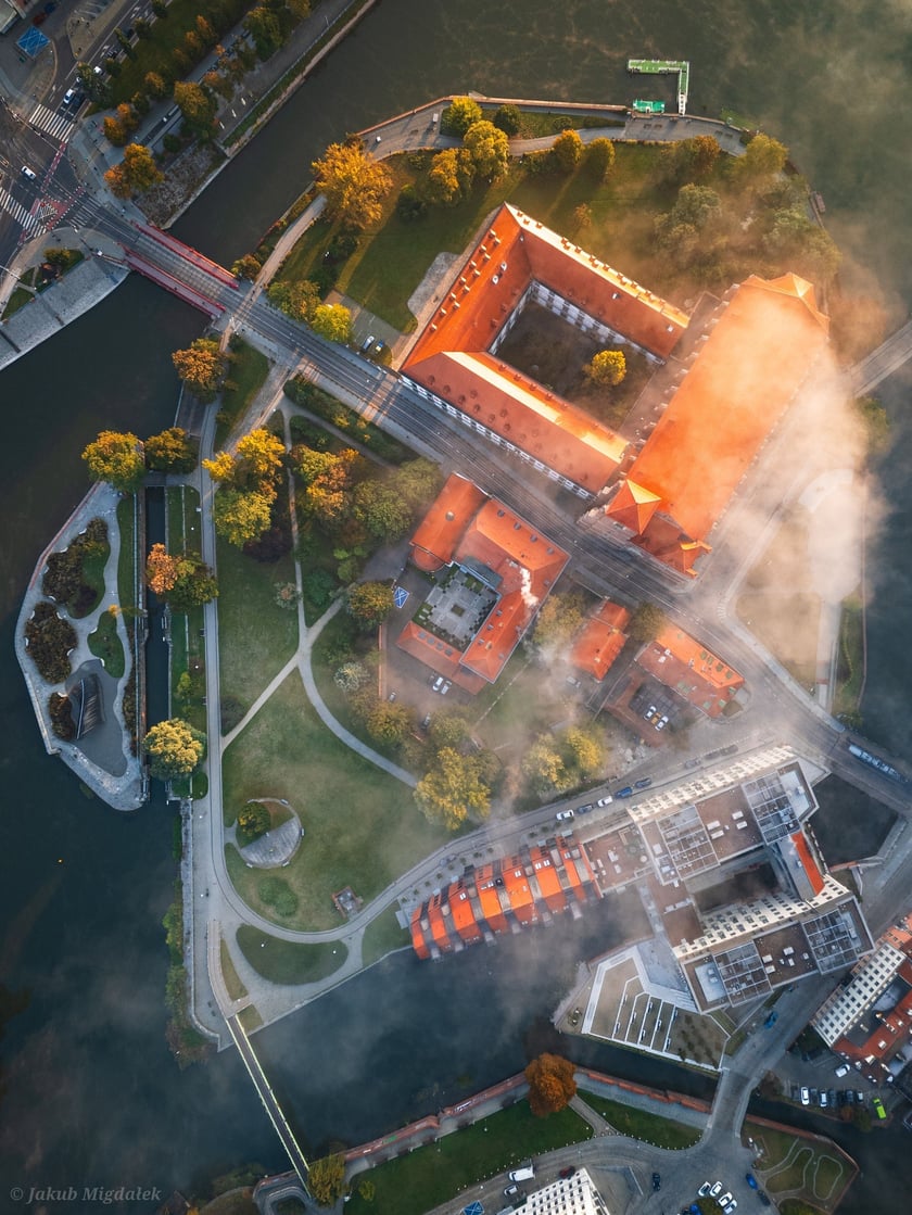 Wrocław z drona