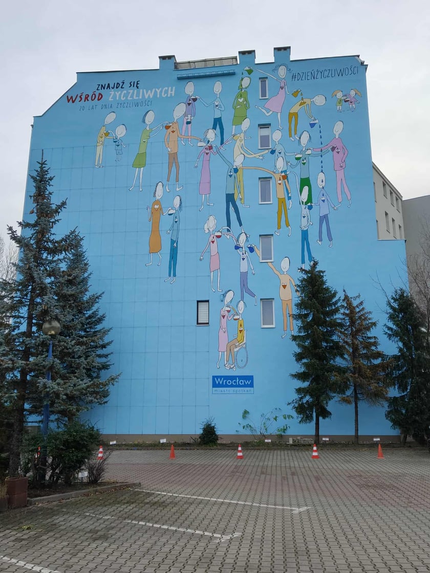 Powiększ obraz: Mural Andrzeja Tylkowskiego