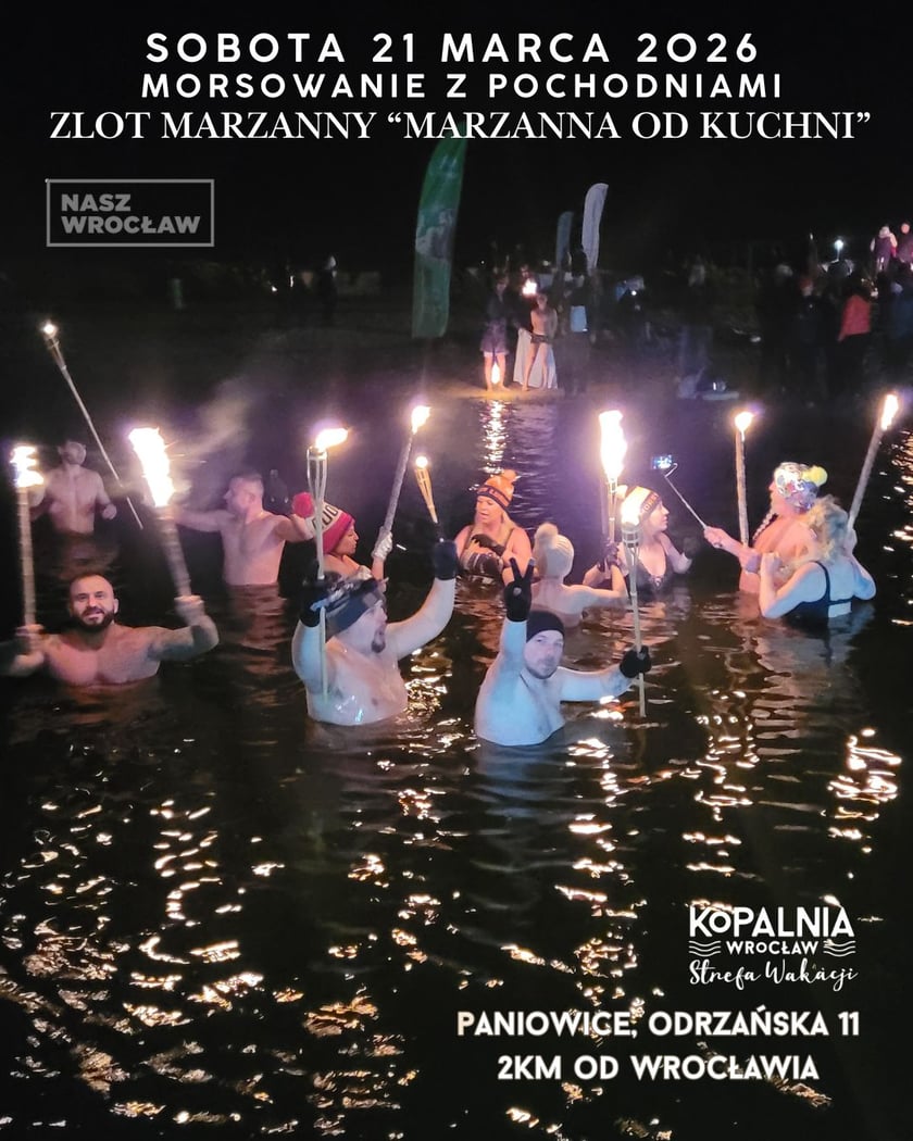 Powiększ obraz: <p>Morsowanie z pochodniami? Jeśłi chcecie tak żegnac wiosnę, to ZLot Marzanny jest dla was</p>