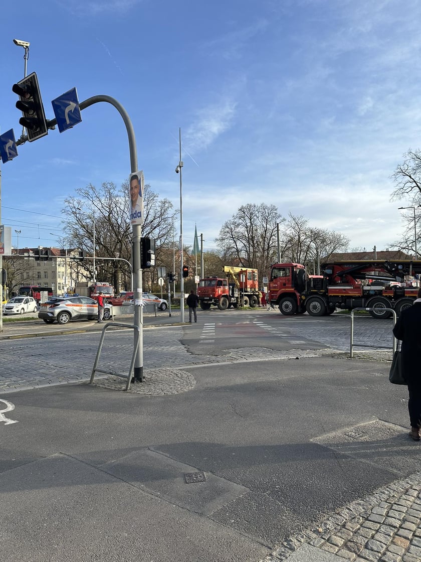 wypadek na Powstańców Śląskich, 27.03.2024