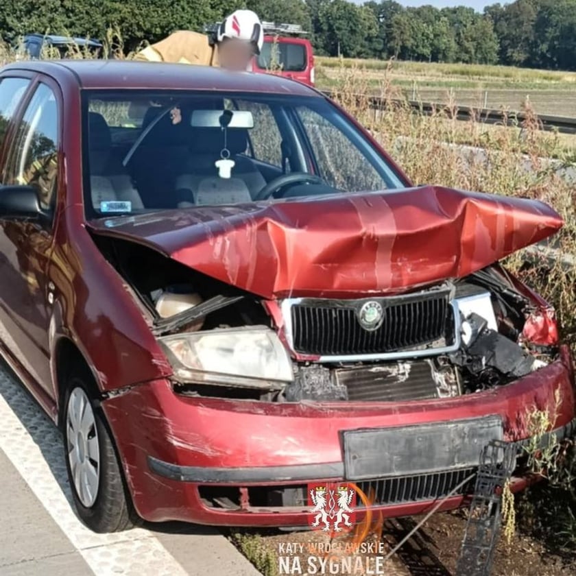 Powiększ obraz: <p>Wypadek na A4 - 10 września</p>