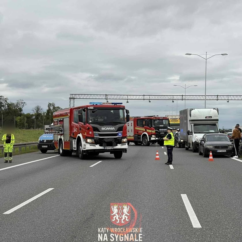 Wypadek na AOW, lądował LPR - 18 września