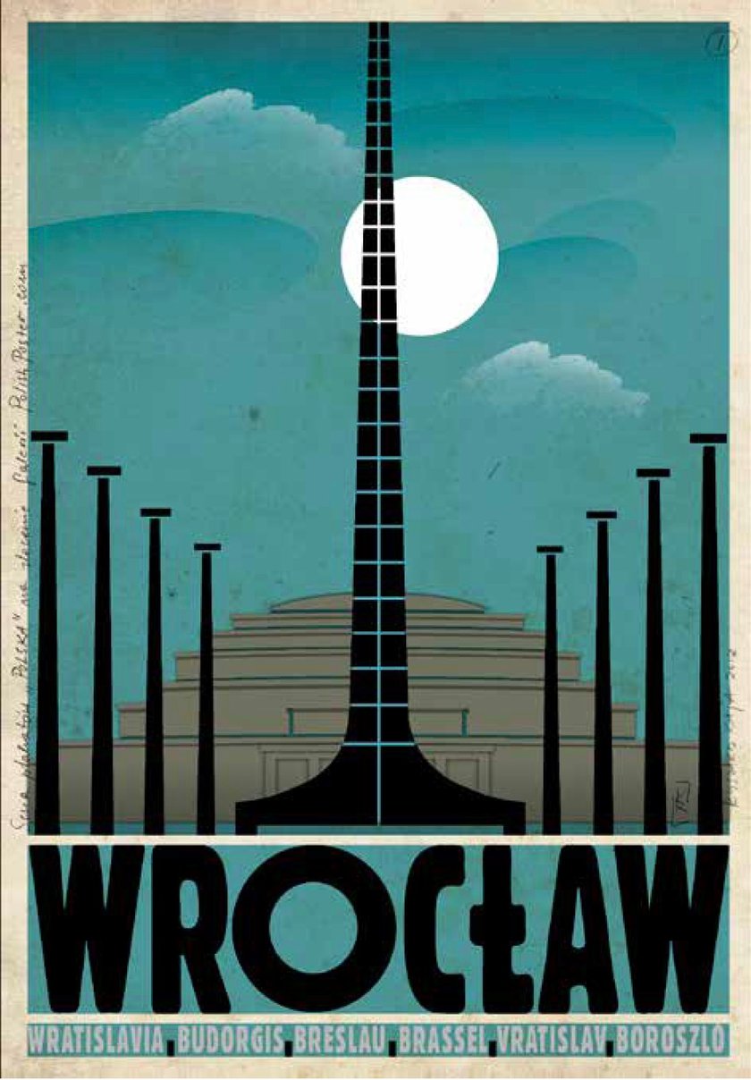 <p>Plakat Ryszarda Kai &ndash; Wrocław</p>