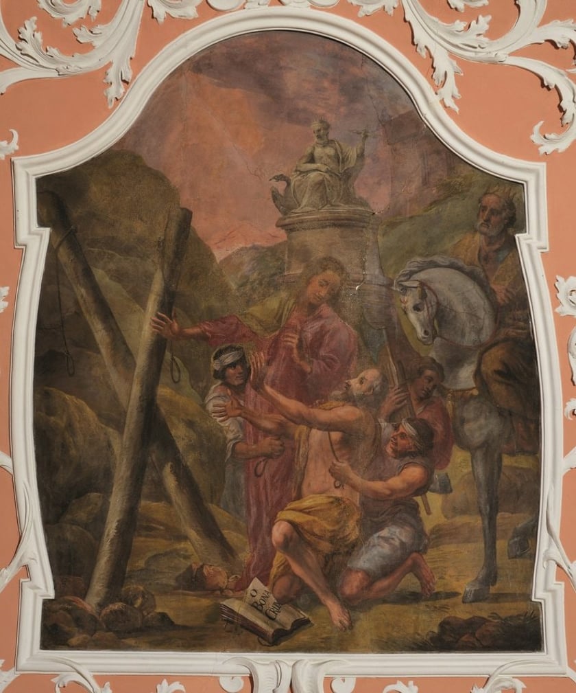 <p>Johann Jacob Eybelwieser &ndash; Ukrzyżowanie św. Andrzeja</p>