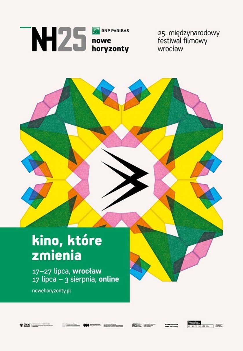 <p>Plakat 25. edycji Festiwalu Nowe Horyzonty&nbsp;</p>
