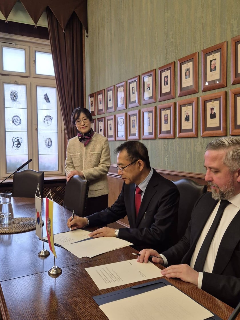 Podpisanie listu intencyjnego dotyczącego organizacji Dni Koreańskich we Wrocławiu (9.06.2026 r.)