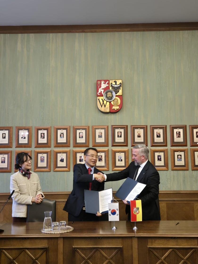 Podpisanie listu intencyjnego dotyczącego organizacji Dni Koreańskich we Wrocławiu (9.06.2026 r.)