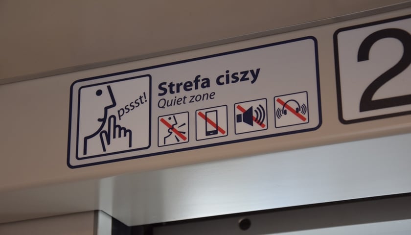 Od czwartku w Pendolino można podróżować w strefie ciszy
