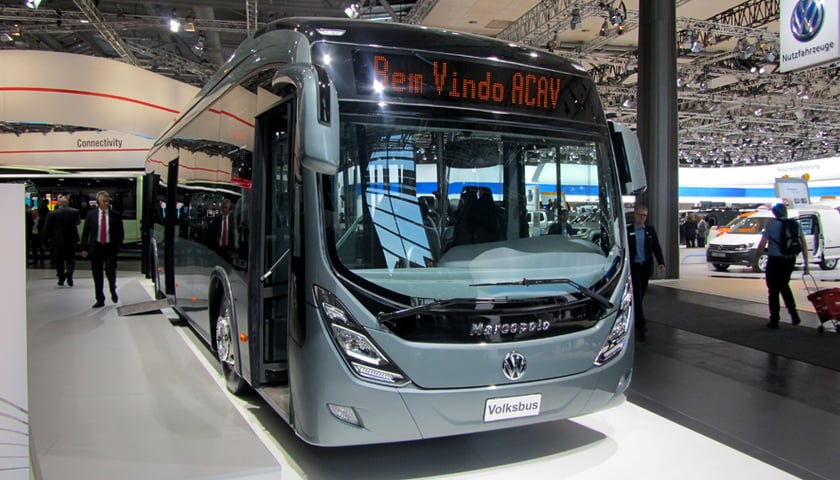 Wrocławscy pasjonaci transportu na targach w Hanowerze