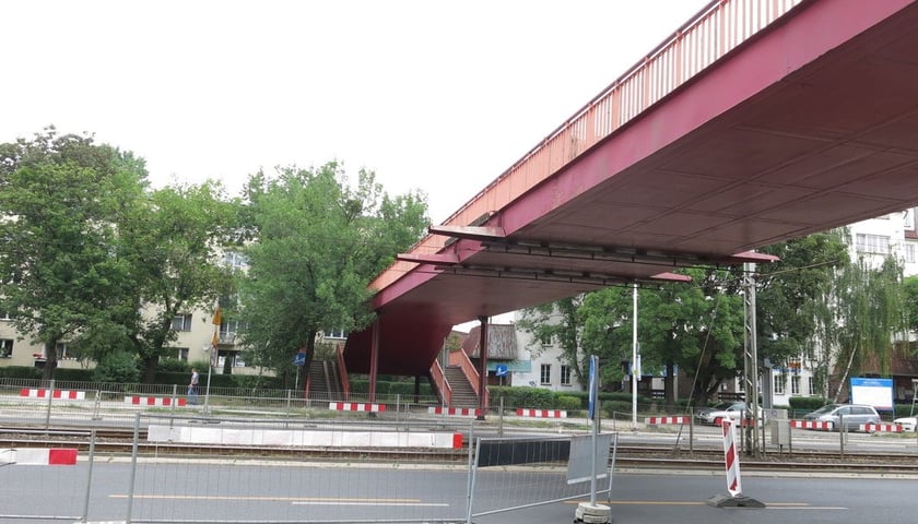 Rozbiórka kładki Grabiszyńskiej – będzie przejście i przystanek