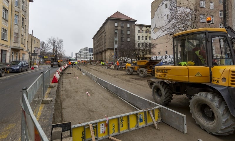 Remont ul. Cybulskiego. Zmiany w centrum dla kierowców i MPK