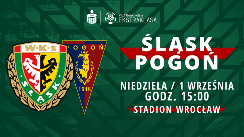 Bilety na mecz WKS Śląsk Wrocław - Pogoń Szczecin [ZAKOŃCZONY]