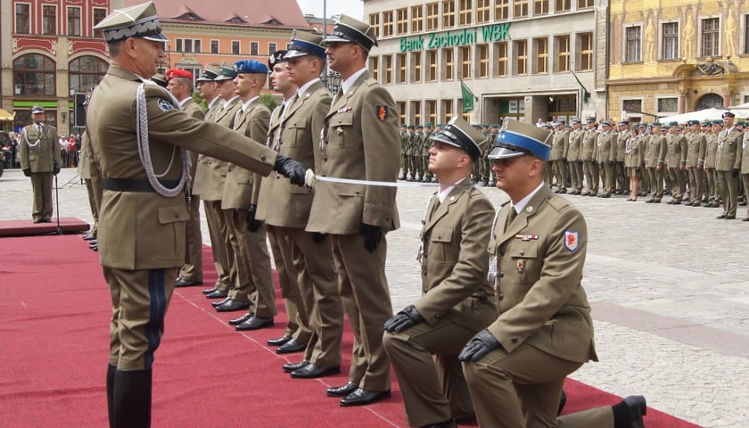 Dziś promocja oficerska w Rynku