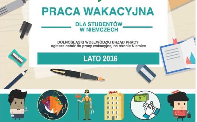 Praca wakacyjna w Niemczech – zgłoszenia do 12 stycznia