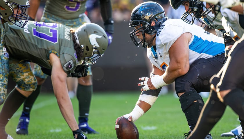 Zawodnik Panthers Wrocław i Vienna Wikings