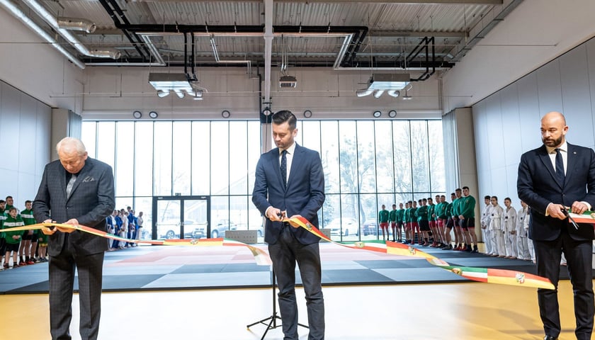 Otwarcie hali do sportów walki przy ul. Racławickiej we Wrocławiu