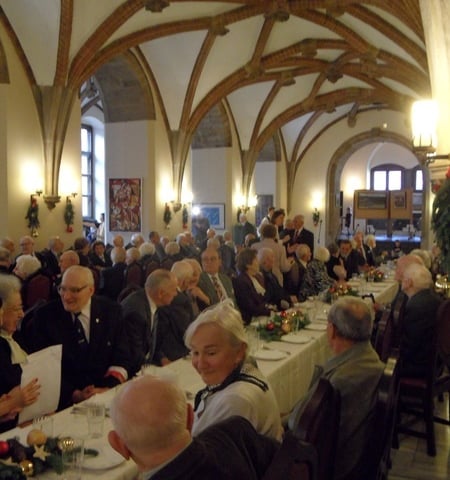 Wigilia kombatantów w Ratuszu