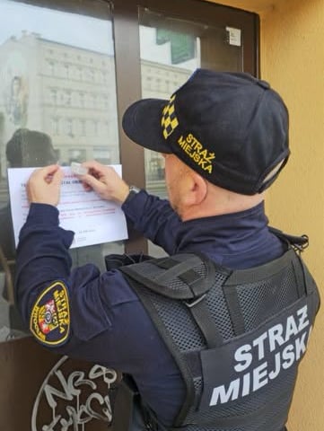 Strażnicy miejscy od soboty informują mieszkańców o ewakuacji w związku z akcją saperów przy ul. Kolejowej