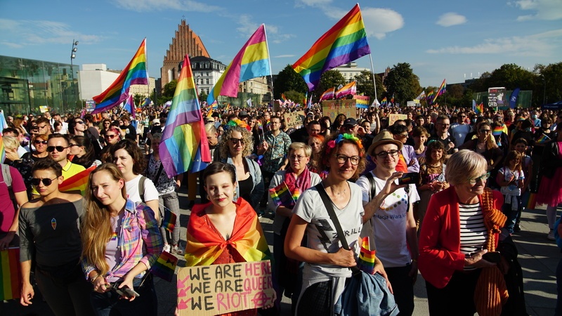 Wrocławski Marsz Równości na ulicach miasta [ZDJĘCIA]