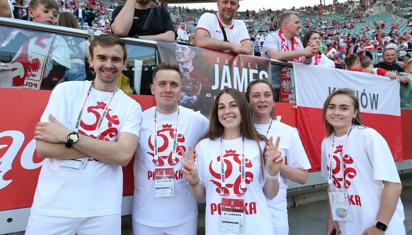 Mecz Polska-Walia Wrocław zdjęcia