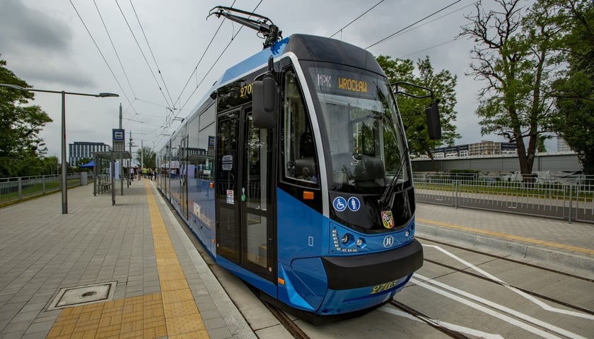 zdjęcie ilustracyjne, wrocławski tramwaj