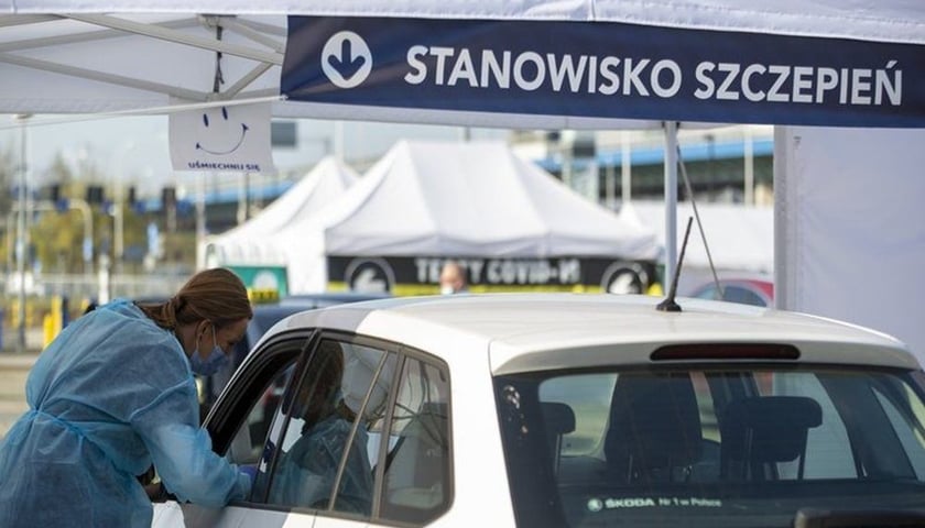 Punkt szczepień na Tarczyński Arena Stadion działał już w 2021 r. 