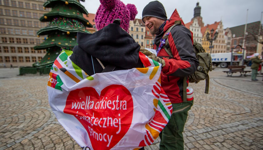 Finał WOŚP 2023 odbędzie się w ostatnią niedzielę stycznia. Na zdjęciu ubiegłoroczna akcja Wielkiej Orkiestry we Wrocławiu